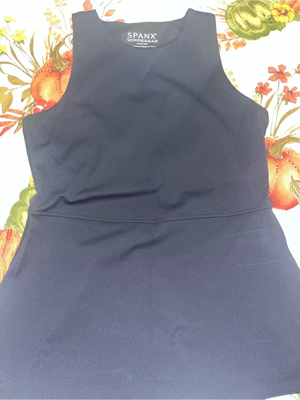 SPANX Black Sleeveless Sheath top